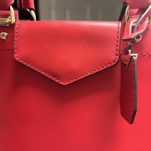 Michael Kors Blakley Red Handbag with strap and wallet NEW - Picture 8 of 16